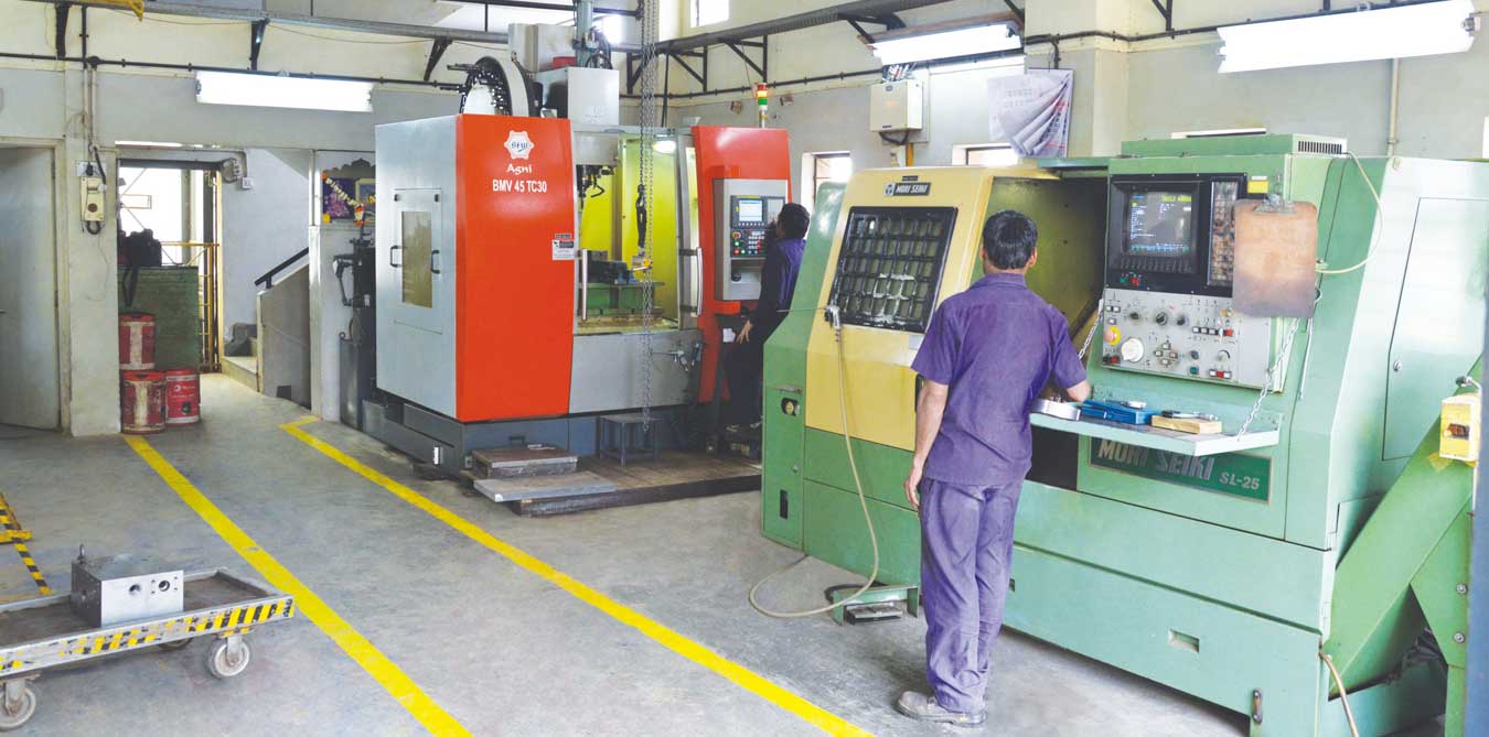 Manufacturing process at NHE