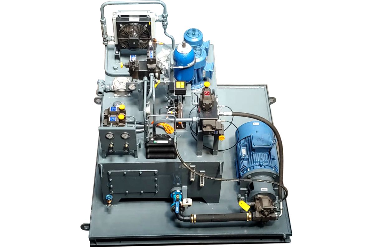 Hydraulic System With Tower Block